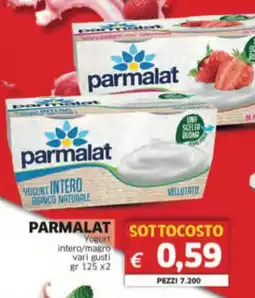 Mercati Alimentari PARMALAT Yogurt intero/magro vari gusti offerta