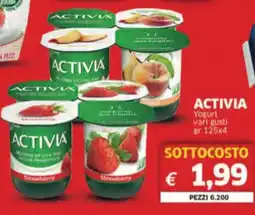 Mercati Alimentari ACTIVIA Yogurt vari gusti offerta