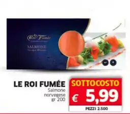 Mercati Alimentari LE ROI FUMÉE Salmone norvegese offerta