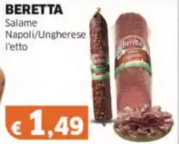 Mercati Alimentari BERETTA Salame Napoli/Ungherese offerta