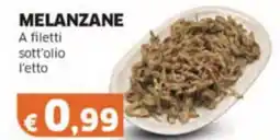 Mercati Alimentari MELANZANE A filetti sott'olio offerta