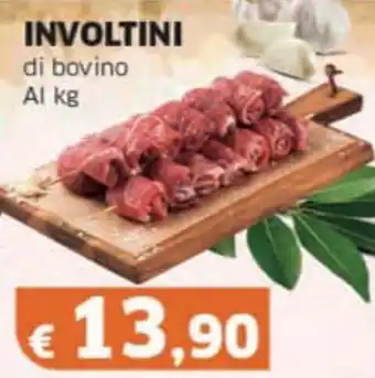 Mercati Alimentari INVOLTINI di bovino offerta