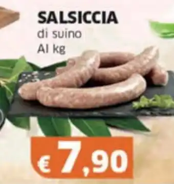 Mercati Alimentari SALSICCIA di suino offerta