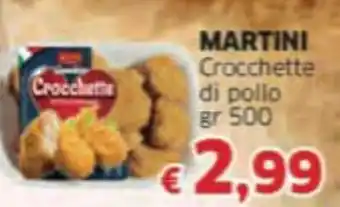 Mercati Alimentari MARTINI Crocchette di pollo offerta