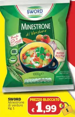 Mercati Alimentari SWORD Minestrone di verdure offerta