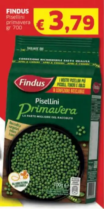 Mercati Alimentari FINDUS Pisellini primavera offerta