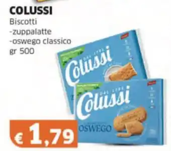 Mercati Alimentari COLUSSI Biscotti offerta