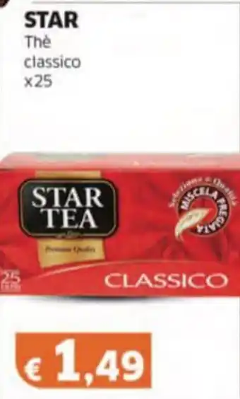 Mercati Alimentari STAR Thè classico x25 offerta