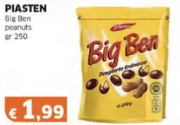 Mercati Alimentari PIASTEN Big Ben peanuts offerta