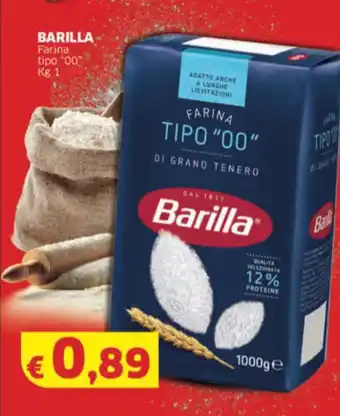 Mercati Alimentari BARILLA Farina tipo "00" offerta