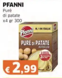 Mercati Alimentari PFANNI Puré di patate offerta