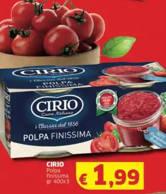 Mercati Alimentari CIRIO Polpa finissima offerta