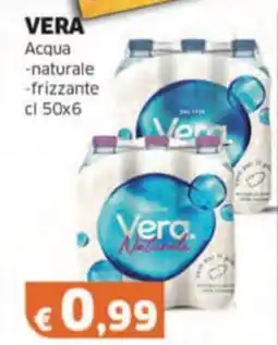 Mercati Alimentari VERA Acqua -naturale -frizzante offerta