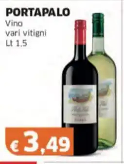 Mercati Alimentari PORTAPALO Vino vari vitigni offerta