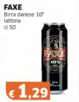 Mercati Alimentari FAXE Birra danese 10° lattona offerta