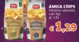 Mercati Alimentari AMICA CHIPS Patatine eldorada vari tipi offerta