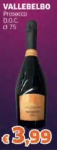 Mercati Alimentari VALLEBELBO Prosecco D.O.C. offerta