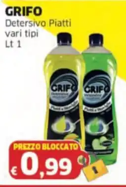 Mercati Alimentari GRIFO Detersivo Piatti offerta