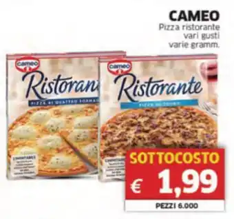 Mercati Alimentari CAMEO Pizza ristorante offerta