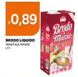 Ekom Brodo liquido vegetale, manzo offerta