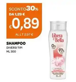 Ekom Shampoo diversi tipi offerta