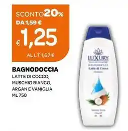 Ekom Bagnodoccia latte di cocco offerta