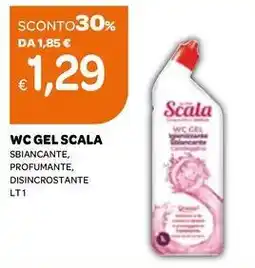 Ekom Wc gel scala sbiancante, profumante, offerta