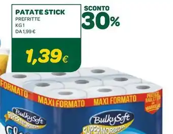 Ekom Patate stick offerta