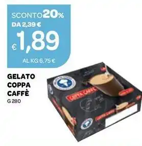 Ekom Gelato coppa caffè offerta