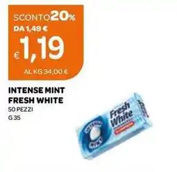 Ekom Intense mint fresh white offerta