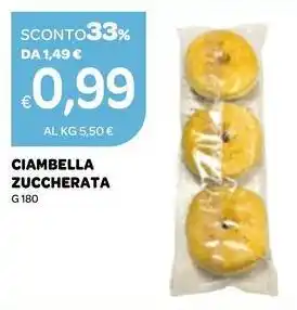 Ekom Ciambella zuccherata offerta