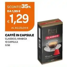 Ekom Caffè in capsule offerta