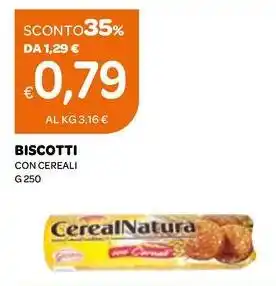 Ekom Biscotti con cereali offerta