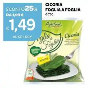 Ekom Cicoria foglia a foglia offerta