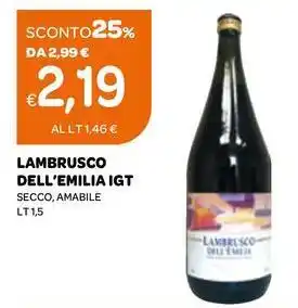 Ekom Lambrusco dell'emilia igt offerta