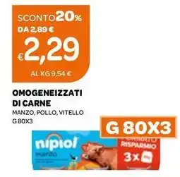 Ekom Omogeneizzati di carne offerta