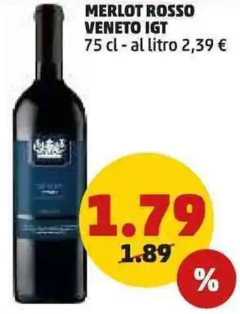 PENNY Merlot rosso veneto igt offerta