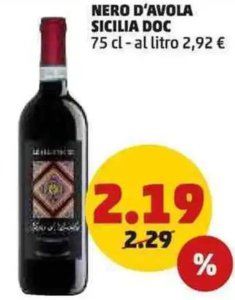 PENNY Nero d'avola sicilia doc offerta