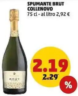 PENNY Spumante brut collenovo offerta