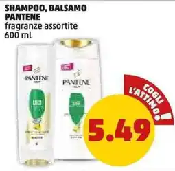 PENNY Shampoo, balsamo pantene fragranze assortite offerta