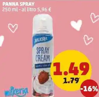 PENNY Panna spray offerta