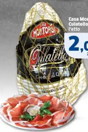 Ok Sigma Casa montorsl culatello l'etto offerta