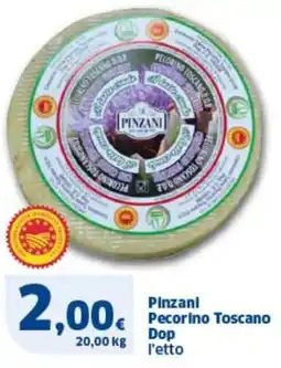 Ok Sigma Pinzani Pecorino Toscano DOPl'etto offerta