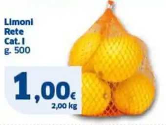 Ok Sigma Limoni rete cat. 1 offerta