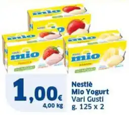 Ok Sigma Nestlè mio yogurt vari gusti offerta