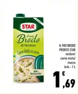 Conad Il mio brodo pronto STAR offerta