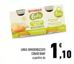 Conad Linea omogeneizzati CONAD BABY offerta