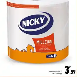 Conad Bobina milleusi NICKY offerta