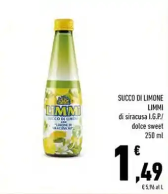 Conad Succo di limone LIMMI offerta