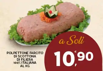 Extra Supermercati Polpettone farcito di scottona di filiera 100% italiana offerta